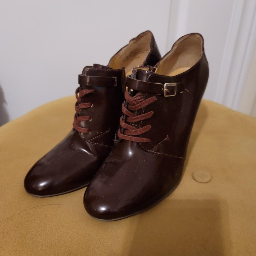 Nine West Burgundy Heels